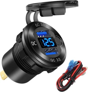 12v/24v USB-stopcontact