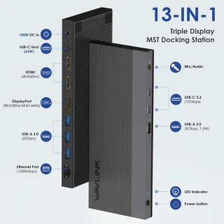 13-in-1 USB-C Dockingstation
