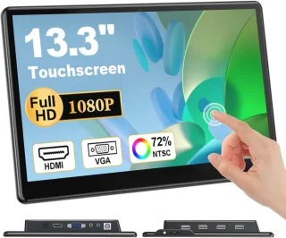 13,3 inch draagbare laptopmonitor