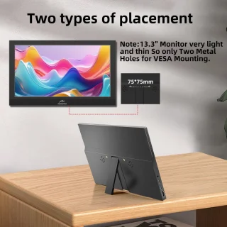 13,3 inch draagbare monitor