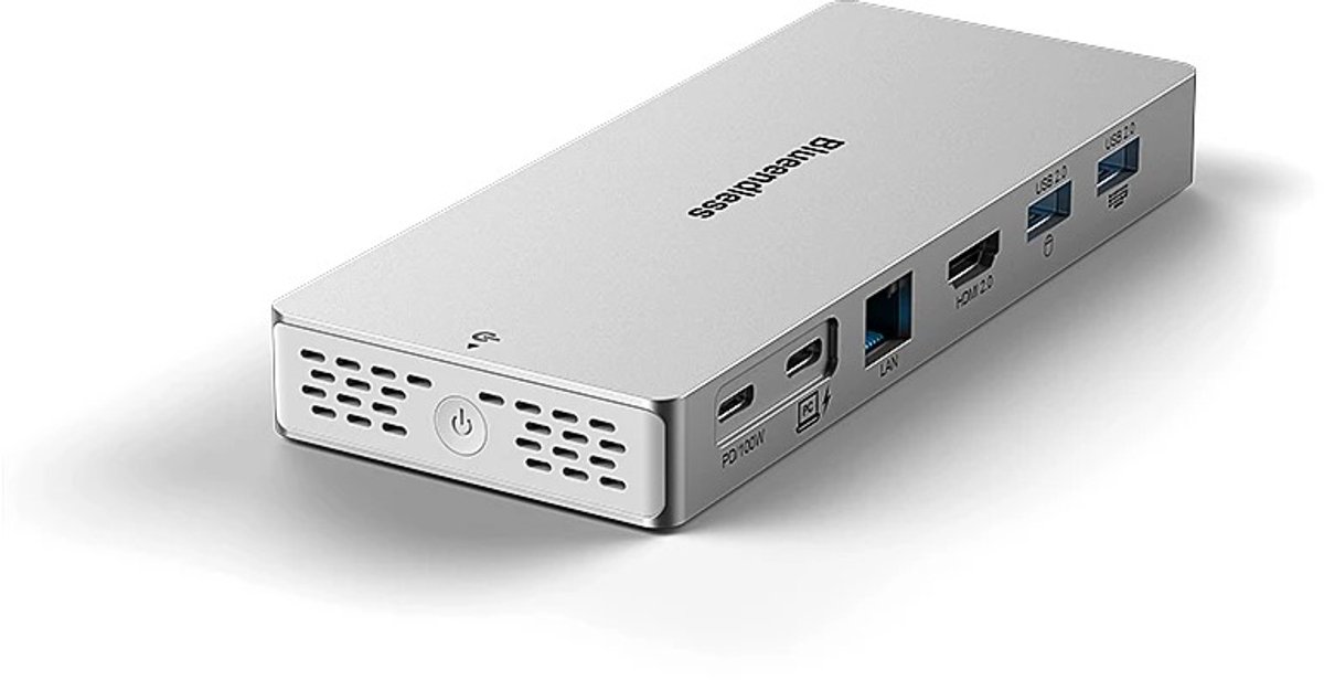 14-in-1 USB-C Docking Station Aluminium Hub voor MacBook en Laptop