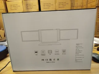 14-inch draagbare dual monitor voor laptop
