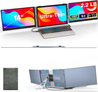 14-inch draagbare monitor voor laptop