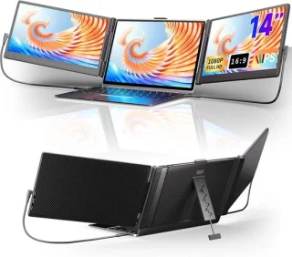 14 inch Dual-Screen Laptop Monitor