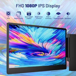 14-inch FHD (1080p) IPS draagbare monitor