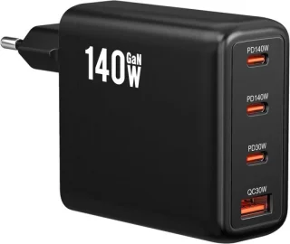 140W USB-C-lader, universeel voor MacBook, laptop en iPhone