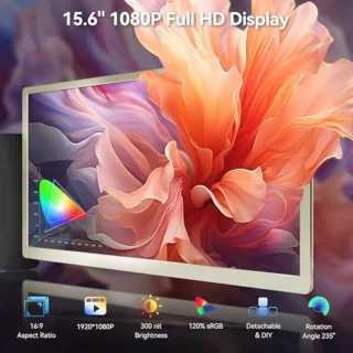 15,6 inch draagbare laptopmonitor