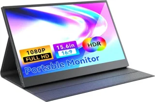 15,6-inch draagbare monitor voor laptop, pc en Mac