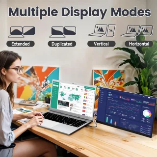 15,6 inch draagbare monitor