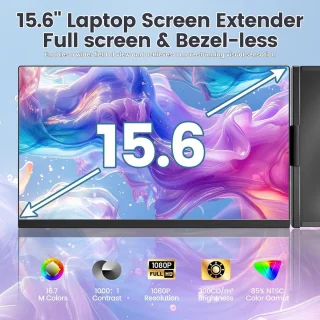 15,6 inch draagbare monitor