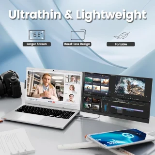 15,6 inch draagbare monitor