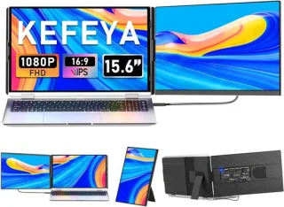 15,6 inch Laptop Dubbelmonitor