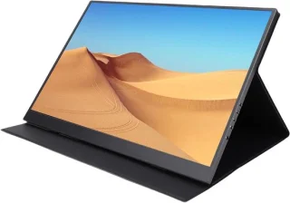 16" Draagbare Monitor Extern Scherm Zwart