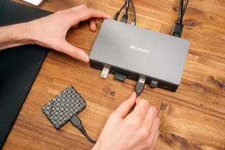 17-poorts USB-C dockingstation