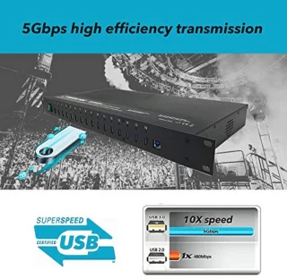 19 inch USB 3.0 Hub