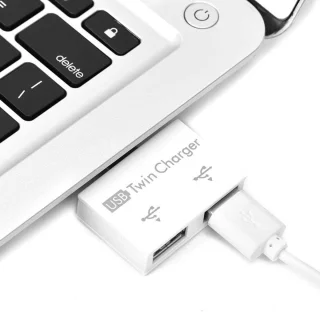 2-poorts USB 2.0-hub