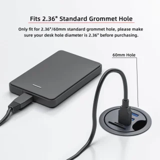 2-Poorts USB-C Dock Station