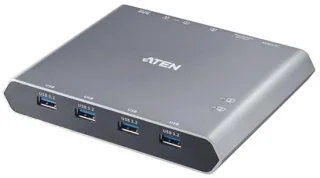 2-poorts USB-C KVM-dock