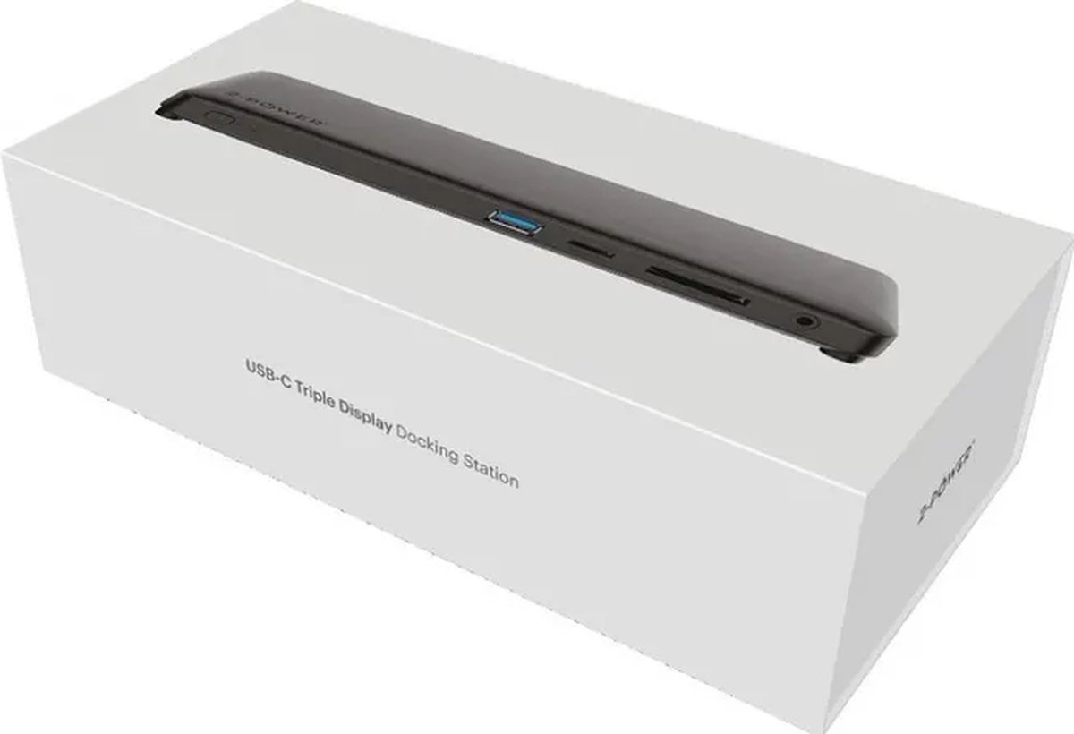 2-Power DOC0117A USB-C MST Dock 100W Zwart