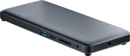 2-Power DOC0117A USB-C MST Dock 100W Zwart