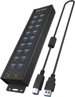 20-poorts USB 3.2 Gen 1 Hub