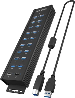 20-poorts USB 3.2 Gen 1 Hub