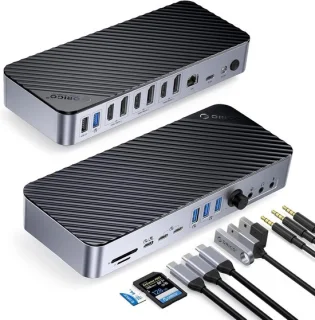 22-in-1 DisplayLink USB-C dockingstation