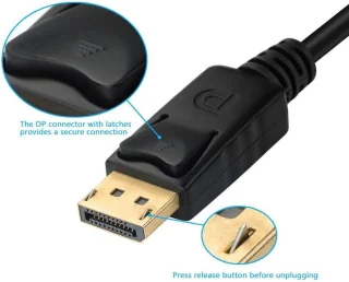 3-in-1 DisplayPort Adapter HDMI/DVI/VGA