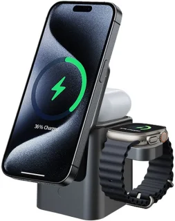 3-in-1 draadloos oplaadstation