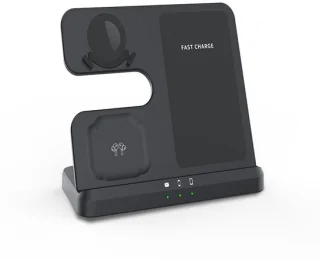 3 In 1 Oplaadstation voor Samsung S25/S24/S23/S22, Galaxy Watch en Buds