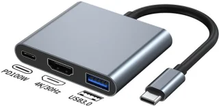 3-in-1 USB-C naar HDMI-adapter