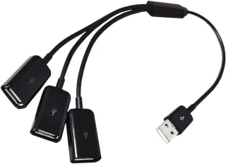 3-poorts USB 2.0 hub