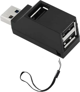 3-poorts USB 2.0-hub
