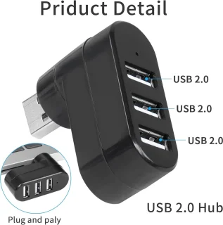 3-Poorts USB 2.0 Hub