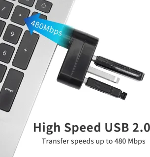3-Poorts USB 2.0 Hub