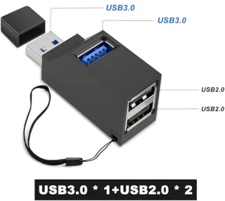 3-poorts USB 3.0 hub
