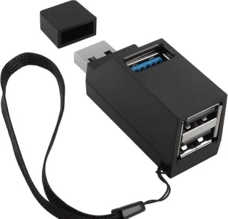 3-Poorts USB-hub (USB 3.0/2.0)