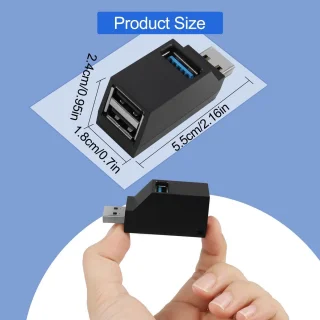 3-poorts USB-hub USB 3.0/2.0