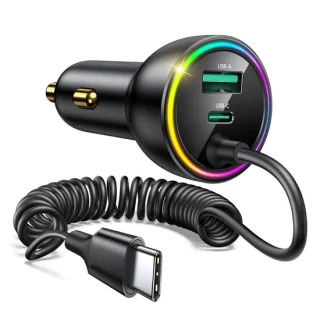 36w sigarettenaansteker usb-c-adapter