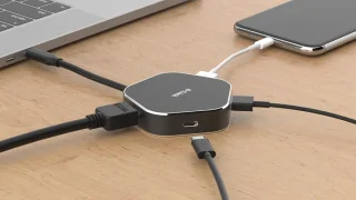 4-in-1 USB-C Hub