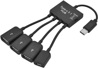 4-in-1 USB-C Hub