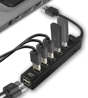 4-poorts USB 2.0-hub