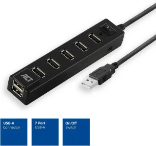 4-poorts USB 2.0-hub