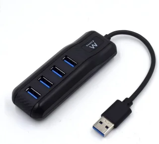 4-poorts USB 2.0 hub – wit