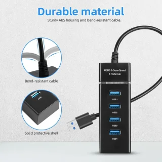 4-poorts USB 3.0-hub