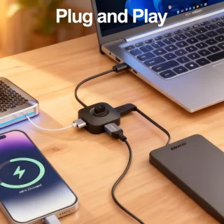 4-poorts USB 3.0-hub