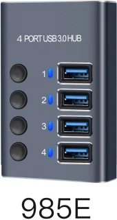 4-poorts USB 3.0-hub dockingstation