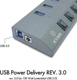 4-poorts USB 3.0 hub