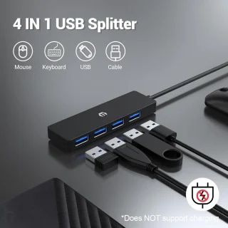 4-poorts USB 3.0 Hub
