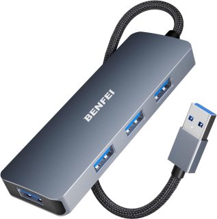 De 4-poorts USB 3.0 Hub in één oogopslag